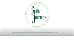 Desktop Screenshot of furtherjourneys.com